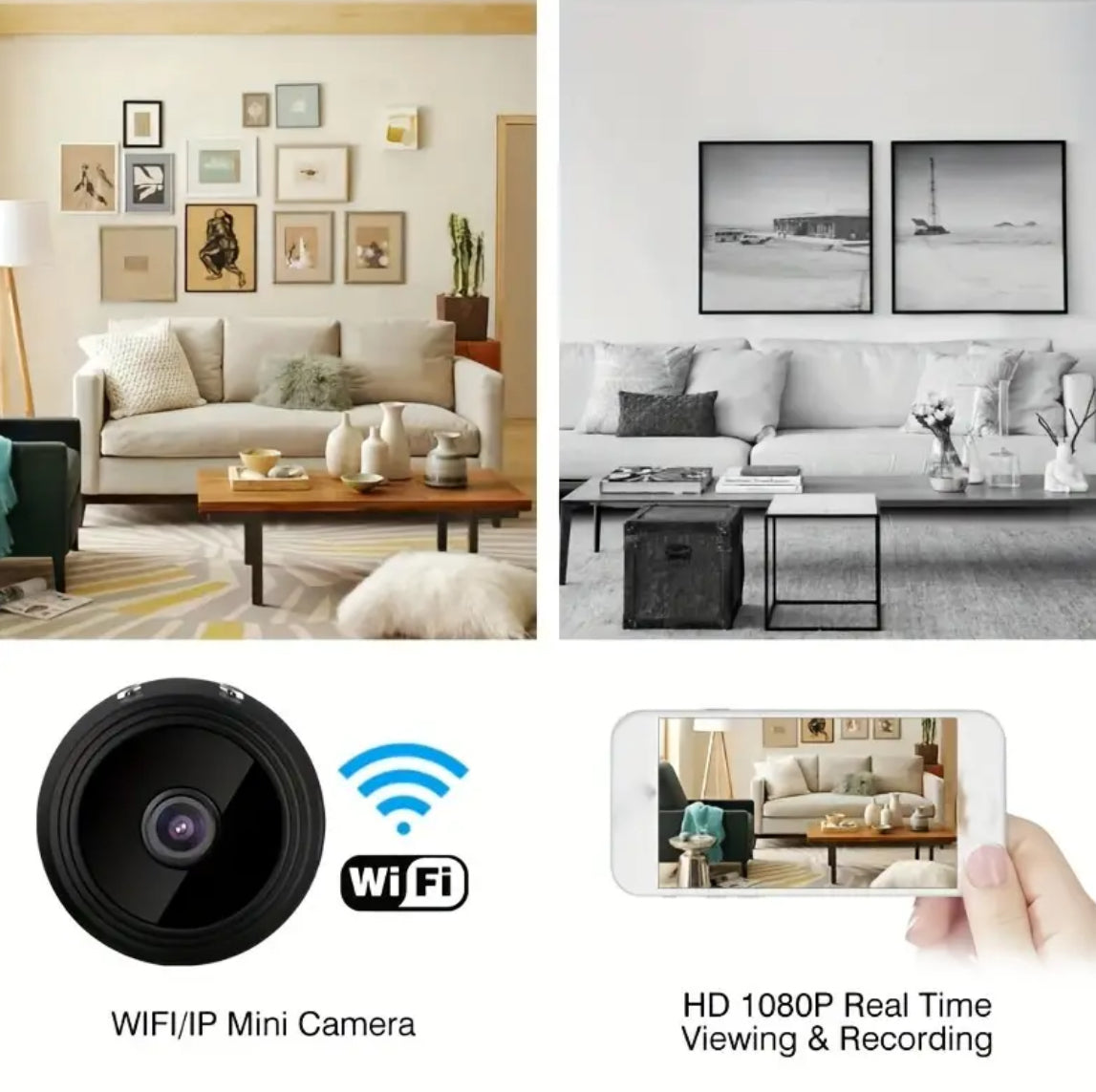 A9 Mini Camera WiFi Wireless Remote Monitor Surveillance HD Camera